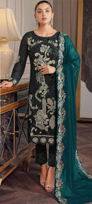 Al Khushbu 5028 C Georgette With Heavy Embroidered Worked Pakistani Suits