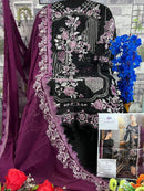 Al Khushbu 5028 A Georgette With Heavy Embroidered Worked Pakistani Suits