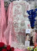 Al Khushbu 5028 D Georgette With Heavy Embroidered Worked Pakistani Suits