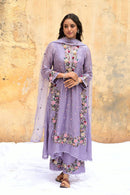 NSR 862 Heavy Faux Georgette With 5mm Embroidery Sequence Work With Fency Sleeve Suits