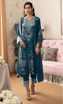 Fepic Rosemeen C 1889 B Georgette Embroidered Worked Pakistani Suits