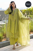 Mehboob Tex 1667 A Pure Cotton Lawn With Heavy Embroidery Worked Pakistani Suits