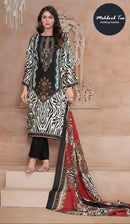 Mehboob Tex 1455 Pure Cotton Print With Embrodairy Self Work Pakistani Suits