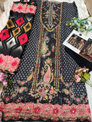 Mehboob Tex 1670 Pure Viscose Maslin Digital Print With Aari Handwork Pakistani Suits