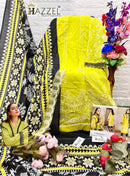 Hazzel 0347 Cotton Print With Exclusive Embroidery Patches Work Pakistani Suits