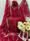 Fepic Rosemeen C 1334 Georgette Embroidered With Hand Worked Pakistani Suits