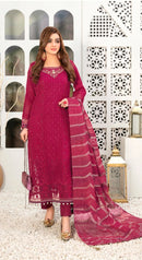 Fepic Rosemeen C 1334 Georgette Embroidered With Hand Worked Pakistani Suits