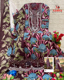 Aasha Designer 1175 B Pure Cotton Print With Heavy Embroidery Work Pakistani Suits