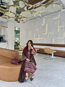 Maria B 1287 Self Embroidered Readymade Pakistani Suits