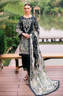 Hazzel Maria B 0349 Pure Cotton Printed And Embroidery Patches Work Pakistani Suits