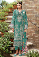 Taj Creations 600 Pure Cotton Print With Heavy Self Embroidery Work Pakistani Suits