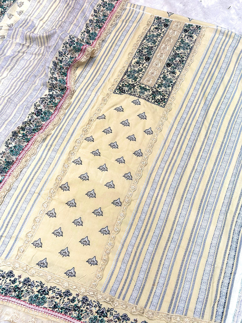 Jihan 3710 Bagh Rayon With Heavy Self Embroidery Work Pakistani Suits
