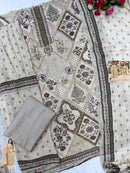 Shree Fab KT 241 C Pure Viscous Maslin Digital Print With Aari And Hand Work Pakistani Suits