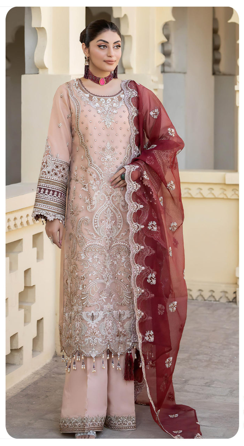 Sajida 1049 Anaya Georgette With Heavy Embroidered Works Pakistani Suits