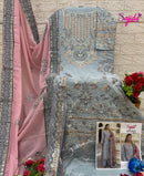 Sajida 1050 Anaya Georgette With Heavy Embroidered Works Pakistani Suits