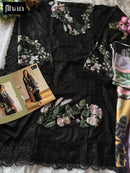 Jihan 3766 Pure Lawn With Exclusive Heavy Self Embroidery Work Pakistani Suits