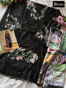 Jihan 3766 Pure Lawn With Exclusive Heavy Self Embroidery Work Pakistani Suits