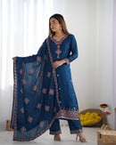AT 5005 Designer With Heavy Embroidery Work Party Wear Suits
