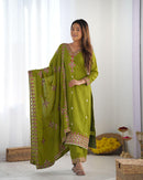 AT 5005 Designer With Heavy Embroidery Work Party Wear Suits