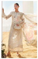 Al Zohaib 1311 Aarzoo Pure Cotton Print With Self Boring Work And Patch Pakistani Suits