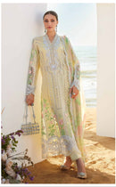 Al Zohaib 1313 Aarzoo Pure Cotton Print With Self Boring Work And Patch Pakistani Suits