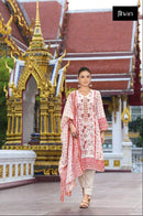 Jihan 3548 Sahnaz Super Self Heavy Embroidered With Khatli Work Pakistani Suits