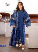 Shree Fabs 3947 Ombre Pure Cotton With Heavy Self Embroidery Work Lawn Suits
