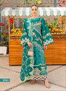 Shree Fabs 3951 Ombre Pure Cotton With Heavy Self Embroidery Work Lawn Suits