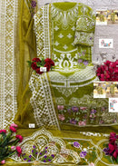 Shree Fabs 3949 Ombre Pure Cotton With Heavy Self Embroidery Work Lawn Suits