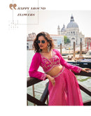 Sayuri Designer 5861 Naina Pure Viscos Jacquard Silk Indo Western Outfit