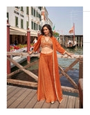 Sayuri Designer 5863 Naina Pure Viscos Jacquard Silk Indo Western Outfit