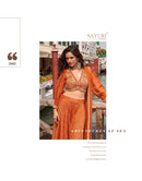 Sayuri Designer 5863 Naina Pure Viscos Jacquard Silk Indo Western Outfit