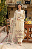 Jihan 3817 Ombre Premium Lawn Cotton With Heavy Self Embroidery Work Pakistani Suits