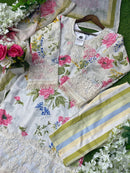 Vs 12076 Fox Georgette Print With Heavy Work Stylish Pakistani Suits