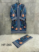Hoor Tex HF 265 Imported Cotton Printed Cord Set