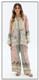 Hoor Tex HF 271 Imported Cotton Printed Cord Set