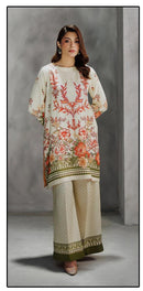 Hoor Tex HF 270 Imported Cotton Printed Cord Set