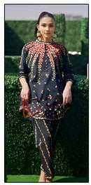 Hoor Tex HF 267 Imported Cotton Printed Cord Set