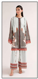 Hoor Tex HF 266  Imported Cotton Printed Cord Set