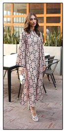 Hoor Tex HF 262 Imported Cotton Printed Cord Set