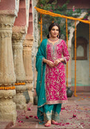 Eba Lifestyle 1787 Sangit Heavy Chinnon With Embroidery Work Designer Suit