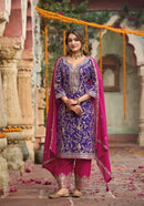 Eba Lifestyle 1789 Sangit Heavy Chinnon With Embroidery Work Designer Suit