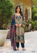 Shree Fab KT 280 Pure Viscous Maslin Digital Print And Hand Work Pakistani Suits