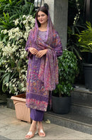 Hazzel Maria B 0354 Pure Cotton Printed Self Embroidery Work Pakistani Suits