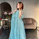 SSR 525 Heavy Georgette With Heavy Embroidery Sequence Work Women’s Ethnic Wear