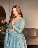 SSR 525 Heavy Georgette With Heavy Embroidery Sequence Work Women’s Ethnic Wear