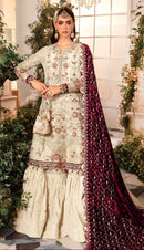 Fepic Rosemeen C 1986 Organza Embroidered Worked Pakistani Suits