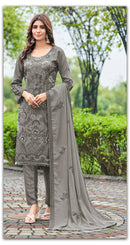 Shanaya S 199 C Fox Georgette Embroidery Sequence Work Heavy Hand Khatali Handwork Pakistani Suits