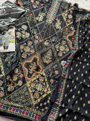 Mehboob Tex 1697 A Pure Viscose Maslin Digital Print With Aari Handwork Pakistani Suits