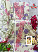 Aasha Designer 1172 A Pure Cotton Print With Heavy Embroidery Work Pakistani Suits
